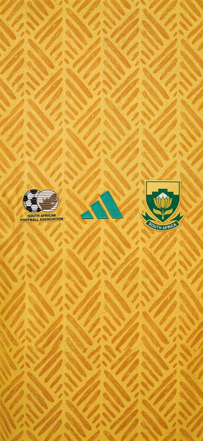 South Africa Football Kit Pattern — phone wallpaper