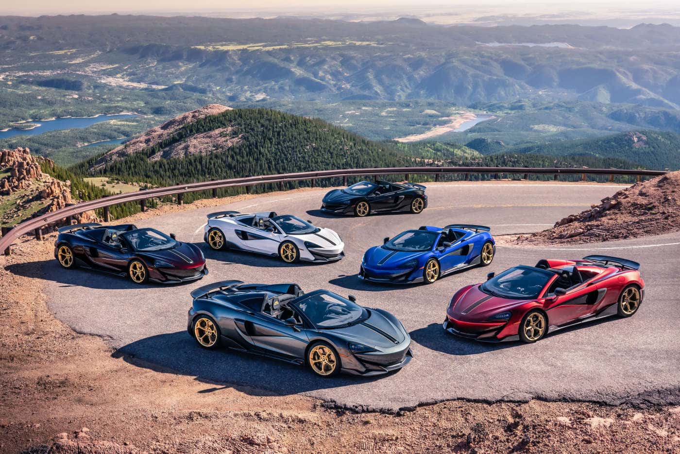 McLaren Supercars Alpine Summit — tablet wallpaper preview