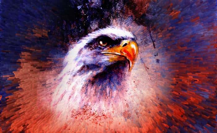 Abstract Eagle Spirit — desktop wallpaper
